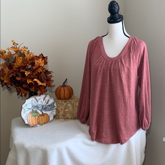 Cable & Gauge Tops - Cable and Gauge LS Casual top